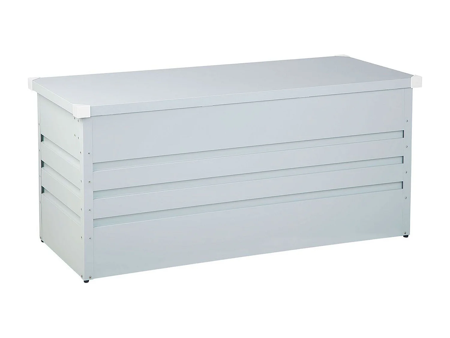 Arcón CEBROSA Metal 132 cm 62 cm Gris claro