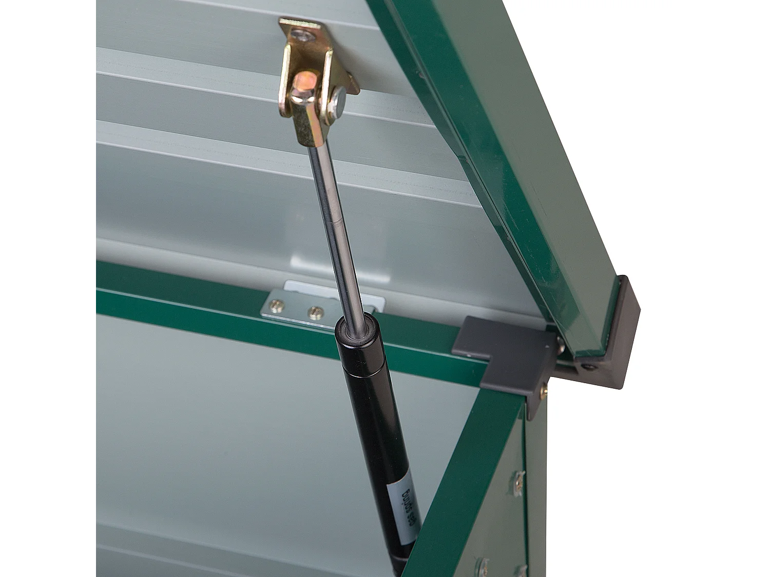 Coffre de rangement CEBROSA 165 cm 70 cm Vert foncé