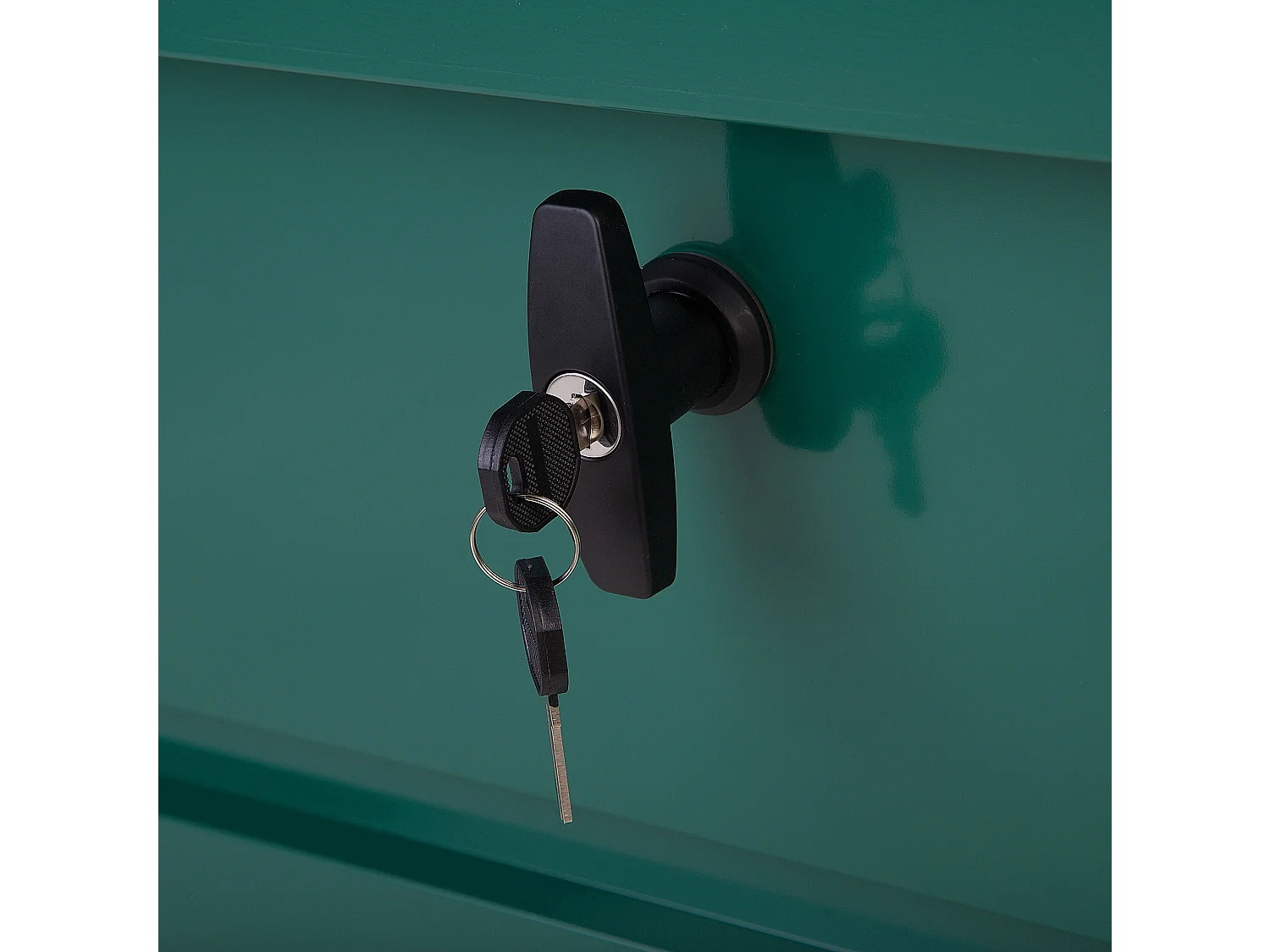 Coffre de rangement CEBROSA 165 cm 70 cm Vert foncé