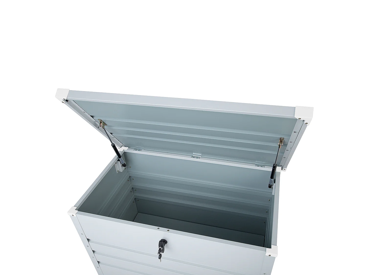 Cesta CEBROSA Metallo 100 cm 62 cm Grigio chiaro