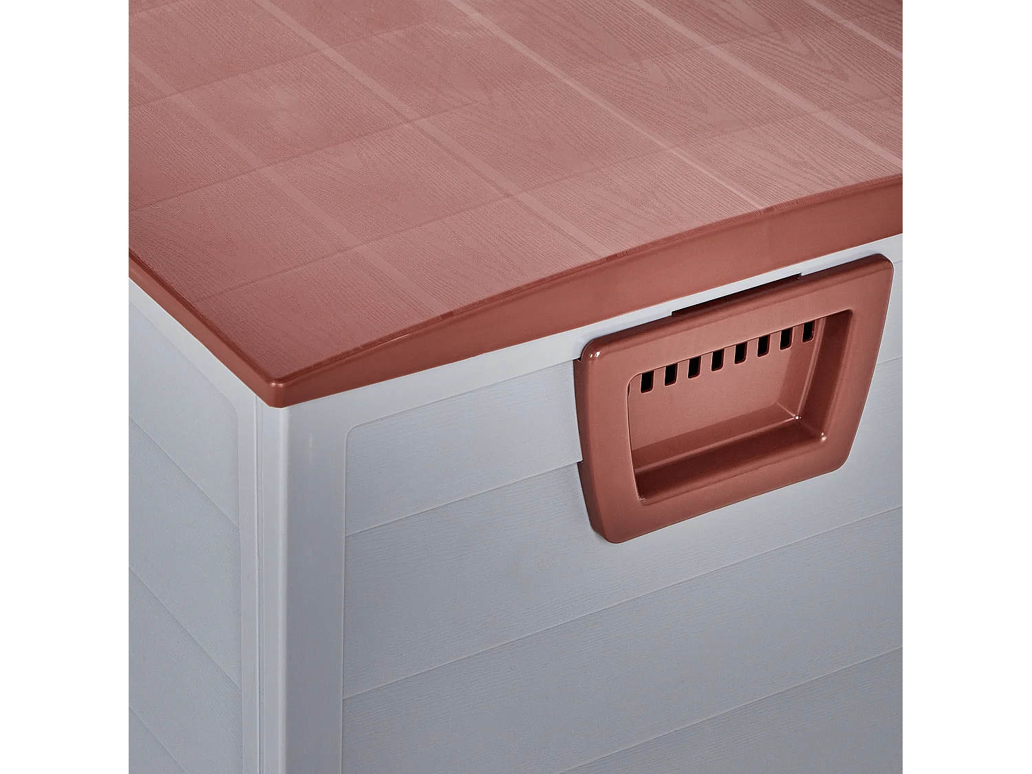 Caixa de arrumação LOCARNO 112 cm 50 cm Castanho