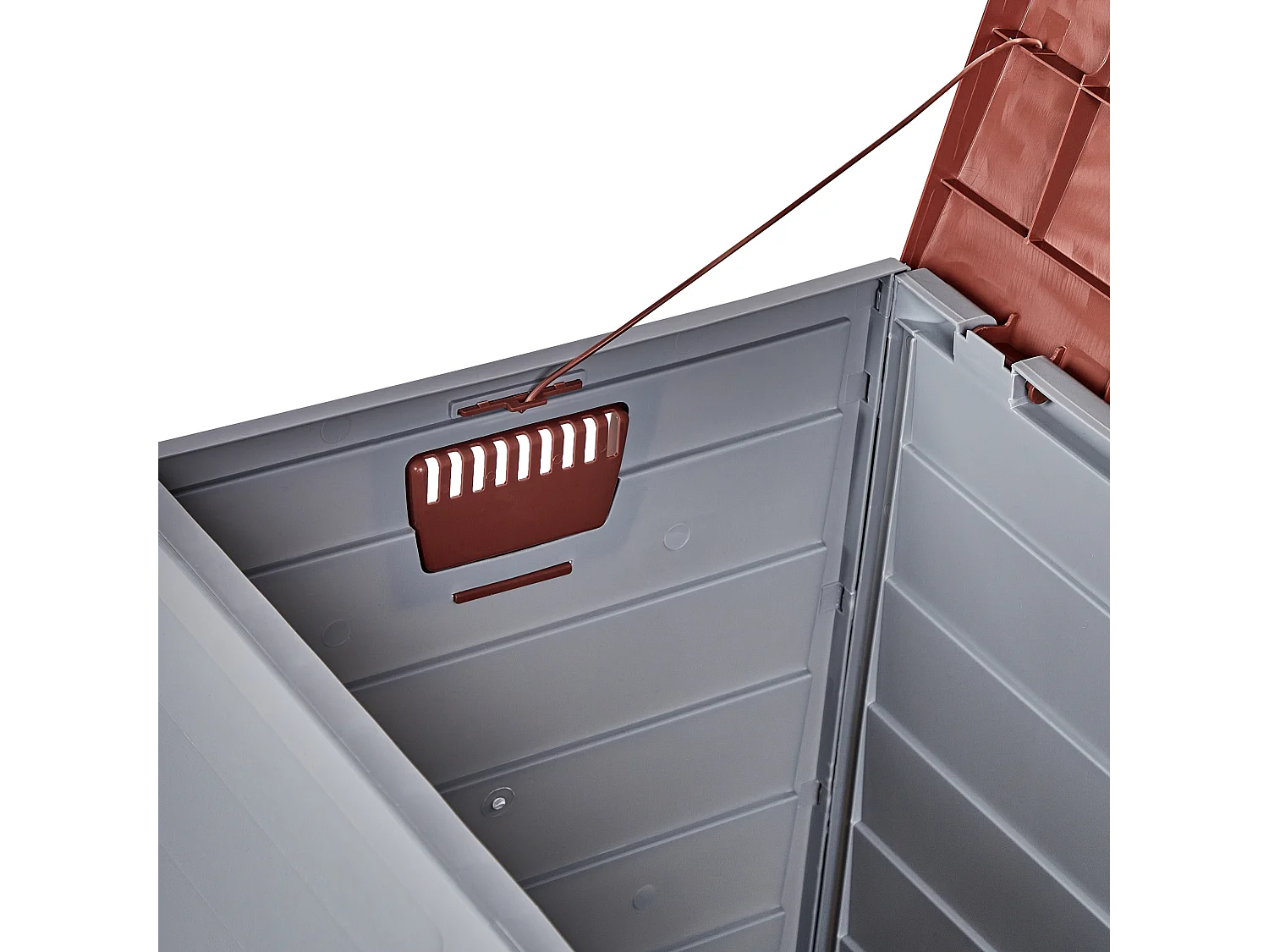 Coffre de rangement LOCARNO 112 cm 50 cm Marron