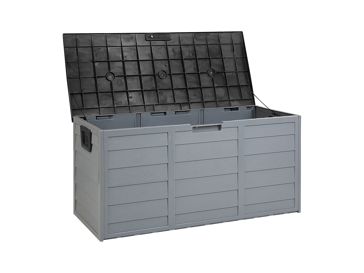 Coffre de rangement LOCARNO 112 cm 50 cm Noir