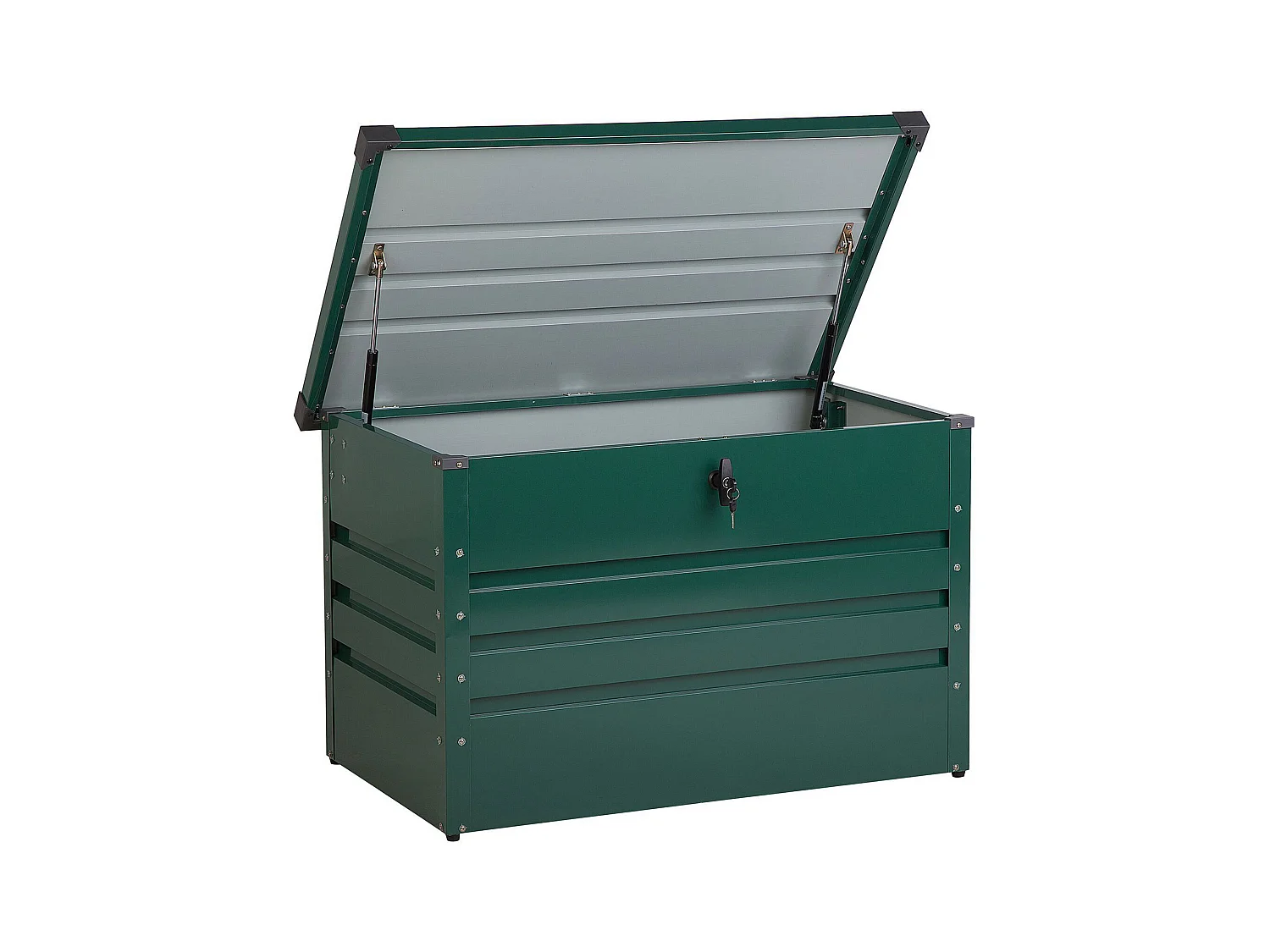 Coffre de rangement CEBROSA 100 cm 62 cm Vert foncé