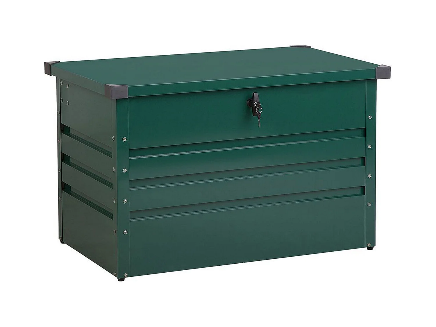 Coffre de rangement CEBROSA 100 cm 62 cm Vert foncé