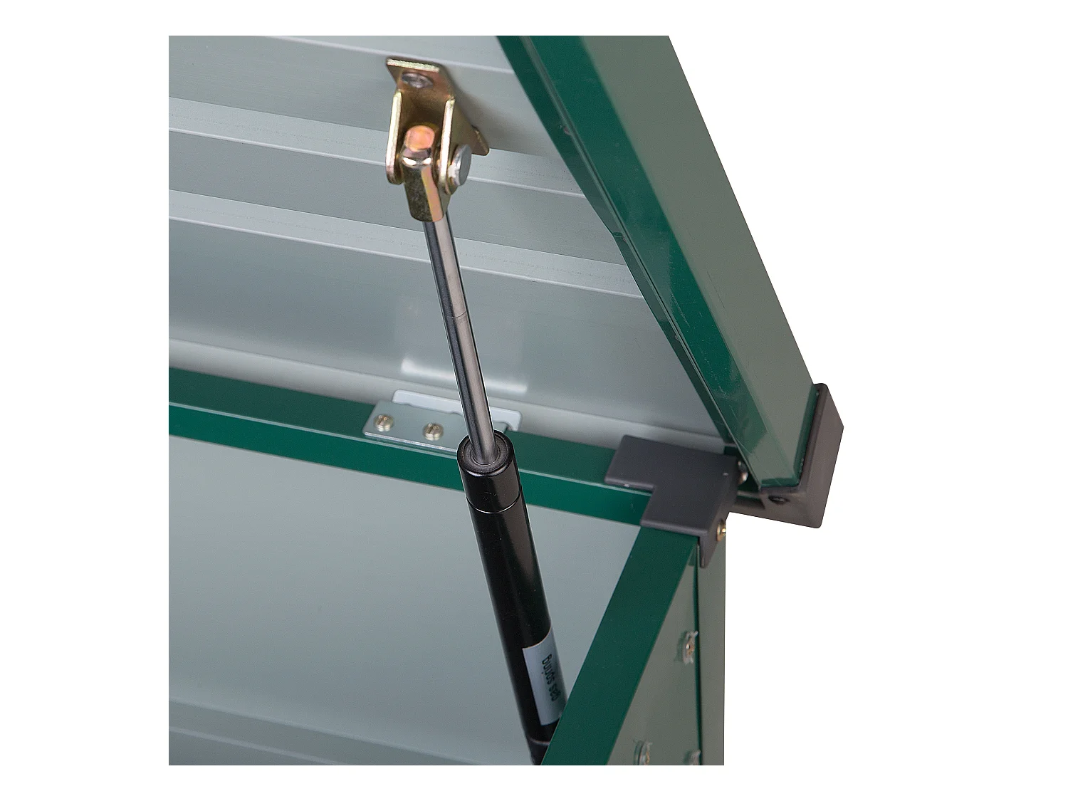 Coffre de rangement CEBROSA 100 cm 62 cm Vert foncé