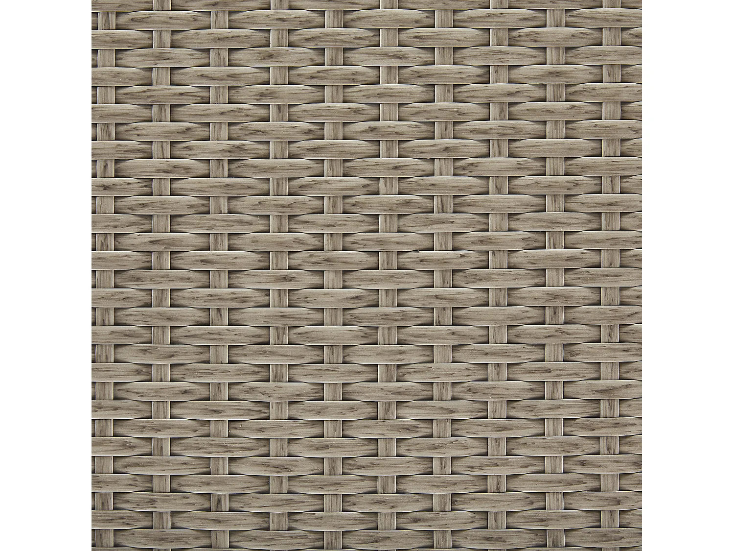 Praktische Auflagenbox Rattan 290 L 155 x 75 cm taupe Modena