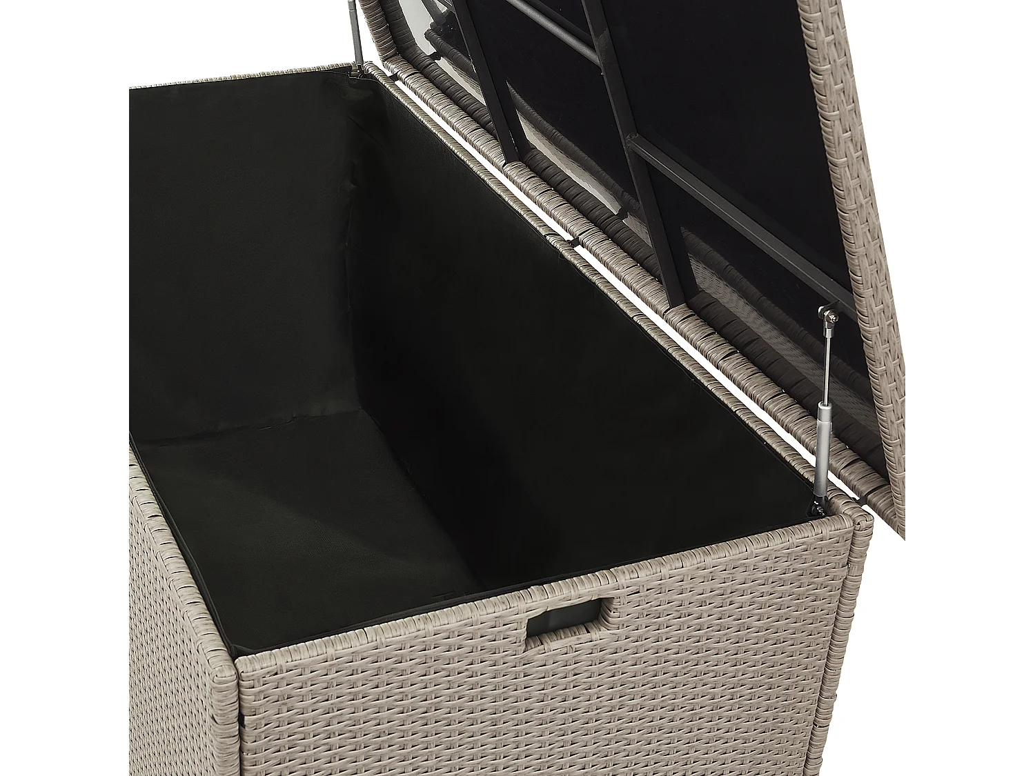 Caixa de arrumação MODENA 155 cm 75 cm Taupe