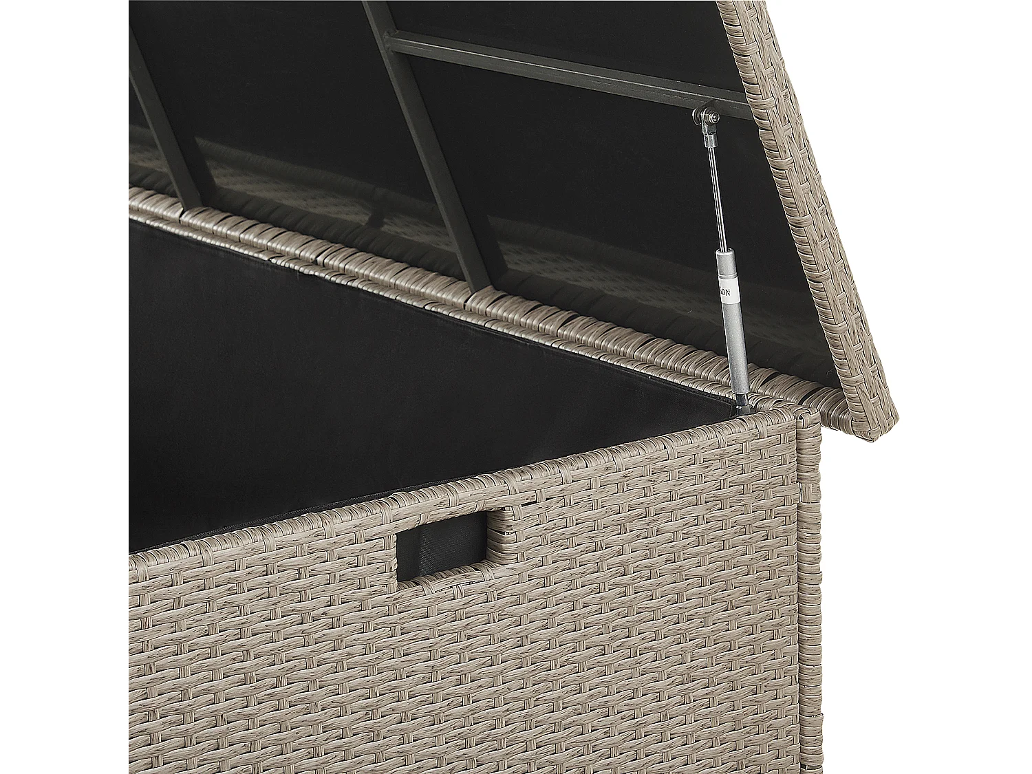 Kussenbox 155 x 75 cm Taupe MODENA