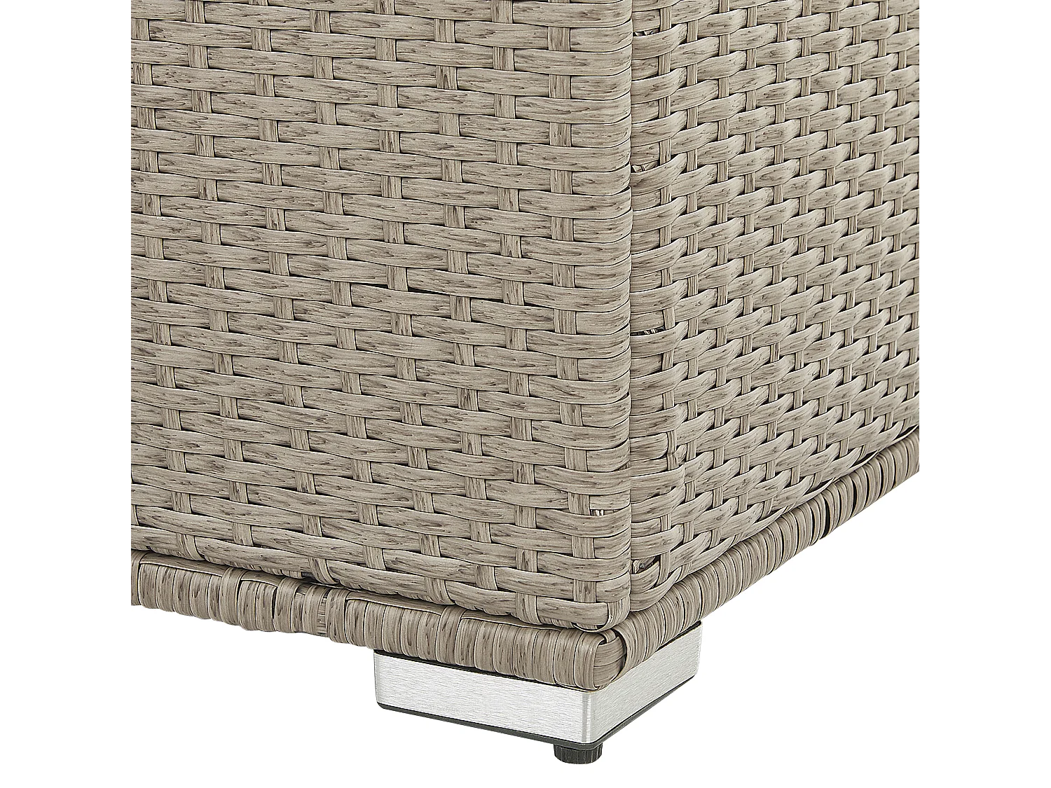 Kussenbox 155 x 75 cm Taupe MODENA