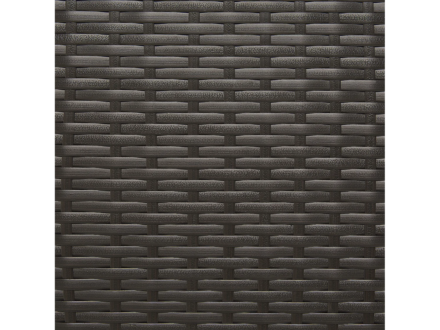 Aufbewahrungsbox MODENA Polyrattan 155 cm 75 cm Braun