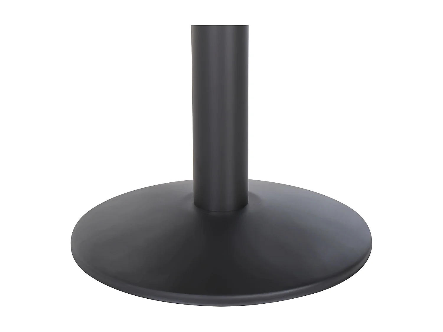 Table bistrot PALMI 60 cm 60 cm Imitation bois Marron