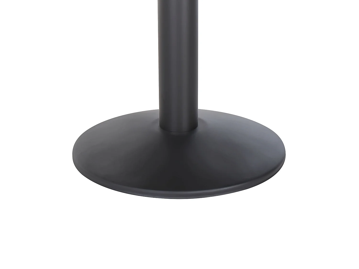 Table bistrot PALMI 60 cm 60 cm Imitation bois Marron