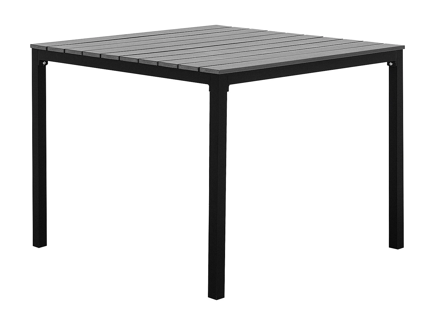 Stół ogrodowy PRATO 95 cm 95 cm Szary