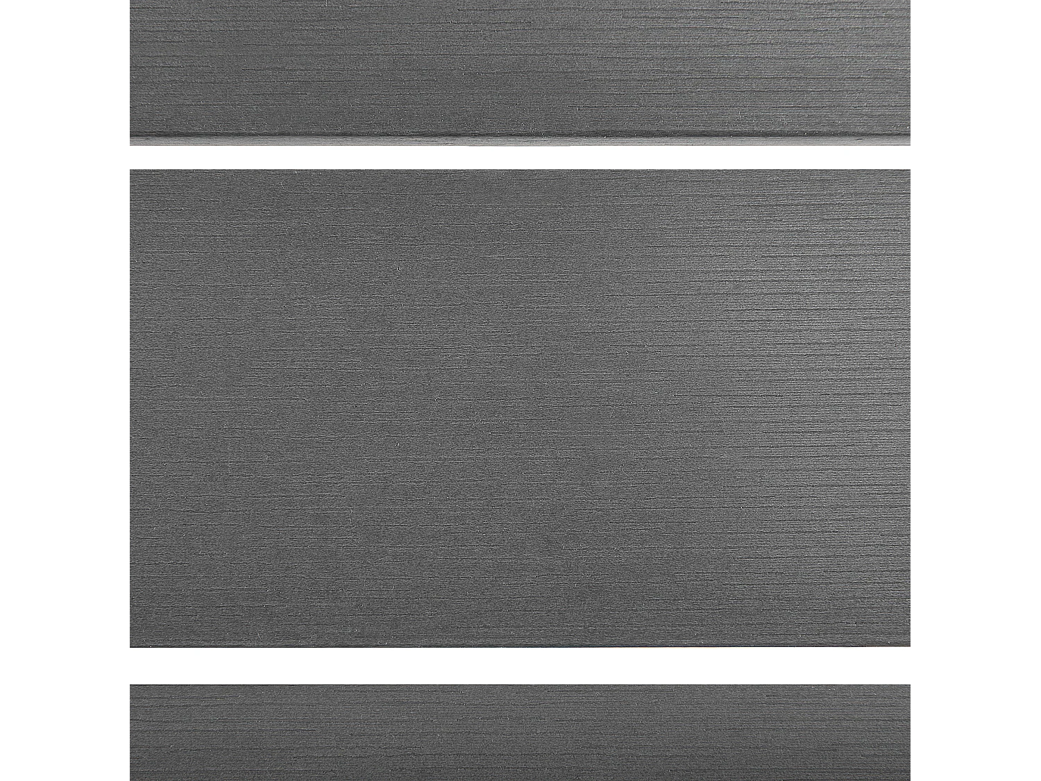 Mesa de jardín PRATO 95 cm 95 cm Gris