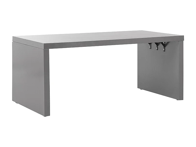 Stół ogrodowy TARANTO 180 cm 90 cm Beton Szary