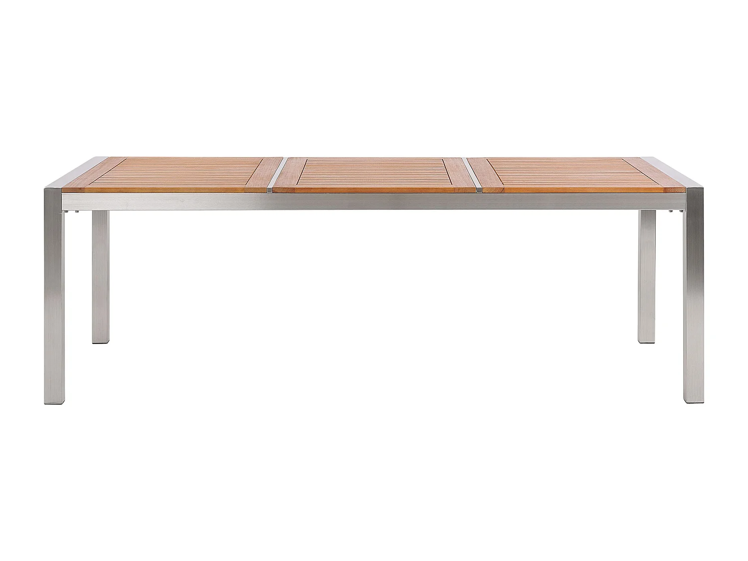 Tuin eettafel GROSSETO 220 cm 100 cm Eucalyptushout Bruin