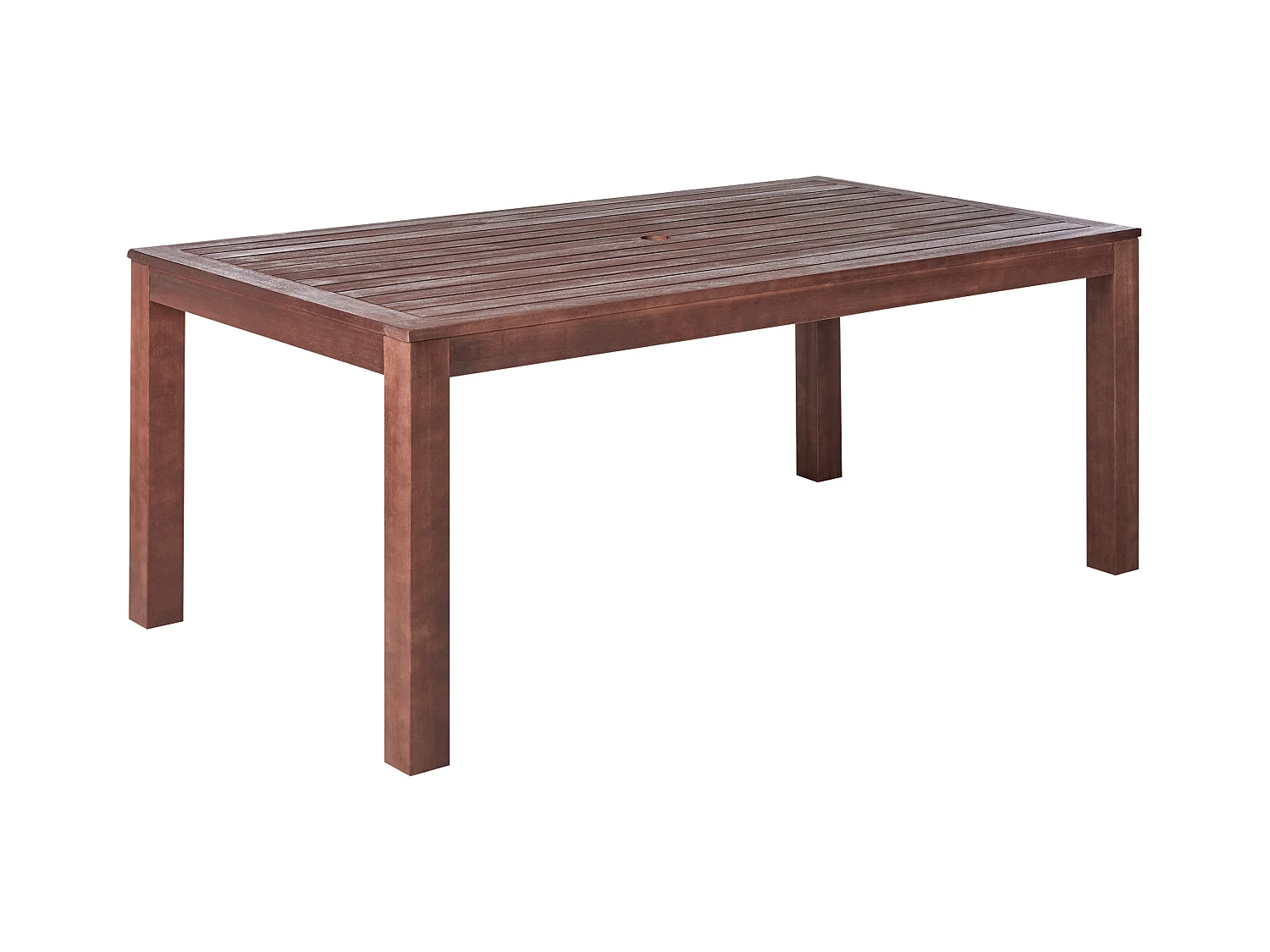 Tavolo da pranzo da giardino TUSCANIA 180 cm 100 cm Legno d'eucalipto Marrone scuro