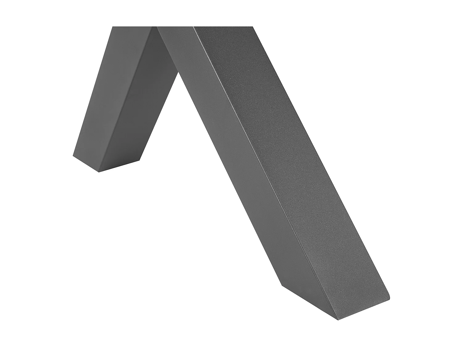 Stół ogrodowy CASCAIS 200 cm 105 cm Metal Szary