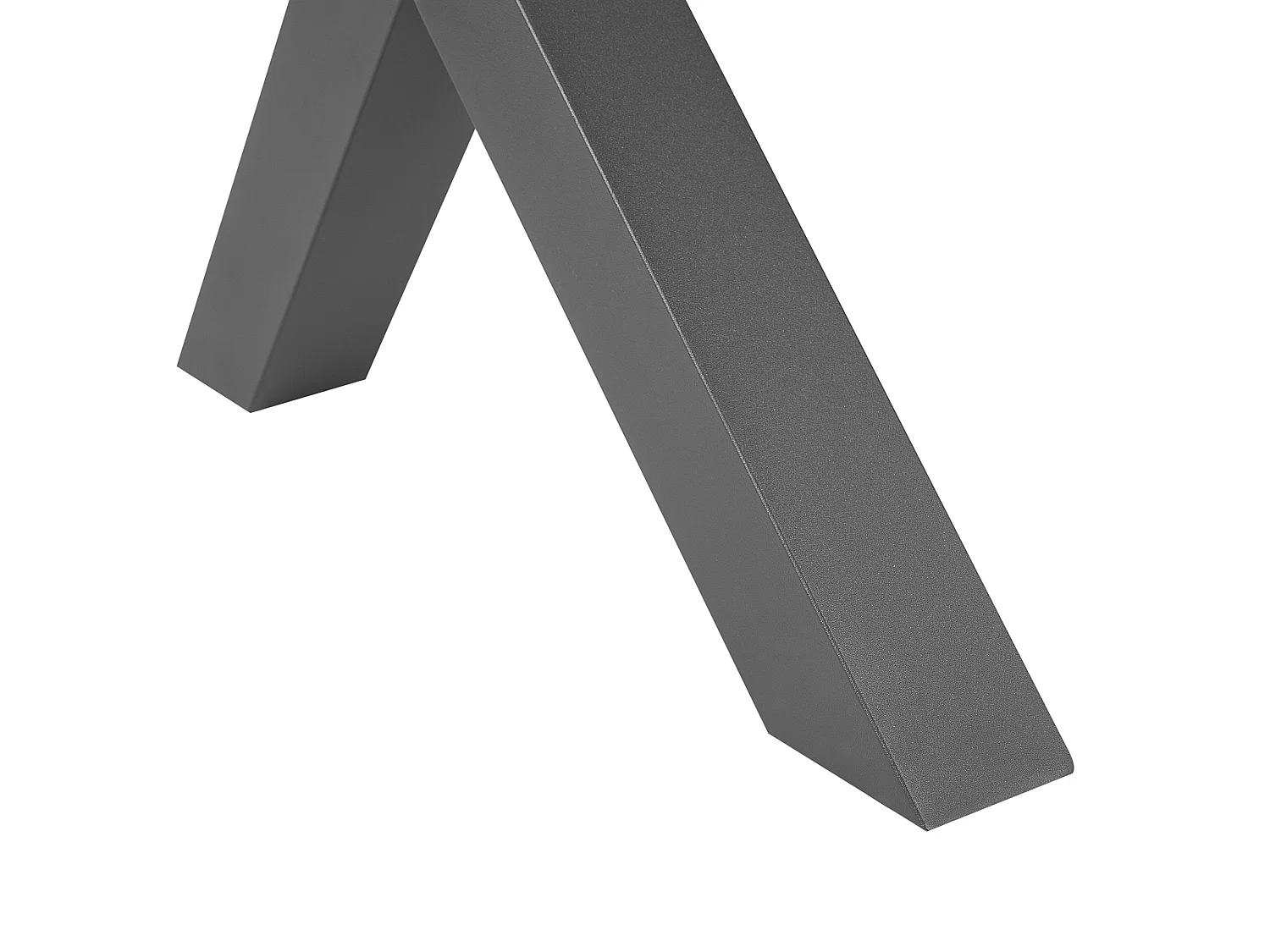 Tuin eettafel CASCAIS 200 cm 105 cm Metaal Grijs