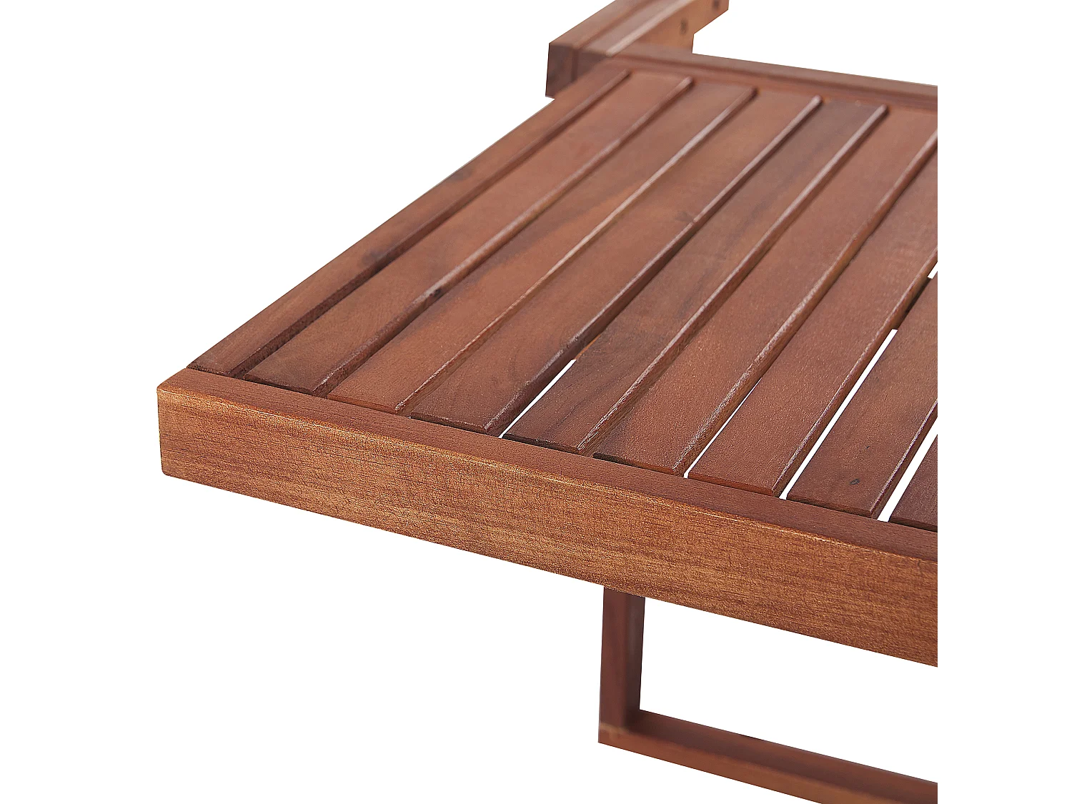 Table de balcon UDINE 70 cm 69 cm Acacia Marron