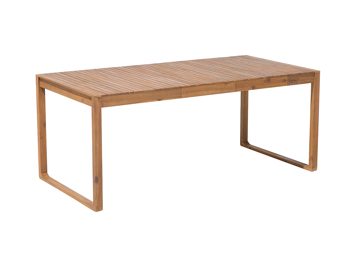 Tuin eettafel SASSARI 180 cm 90 cm Acaciahout Bruin