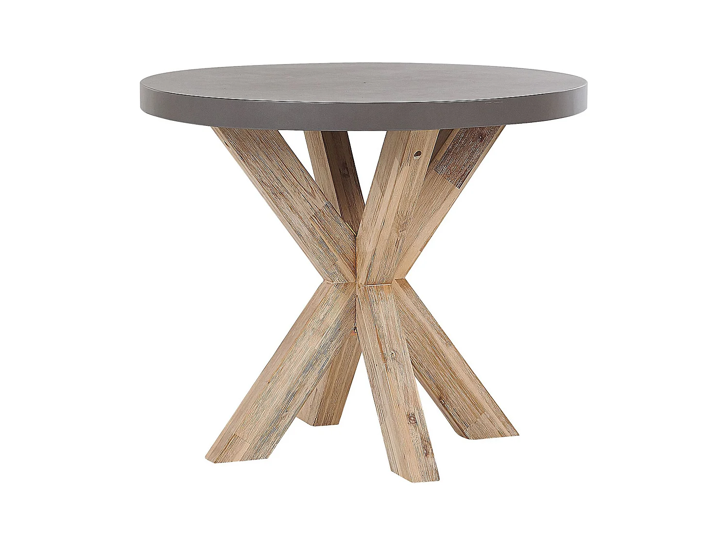Tuin eettafel OLBIA 90 cm 90 cm Beton Grijs