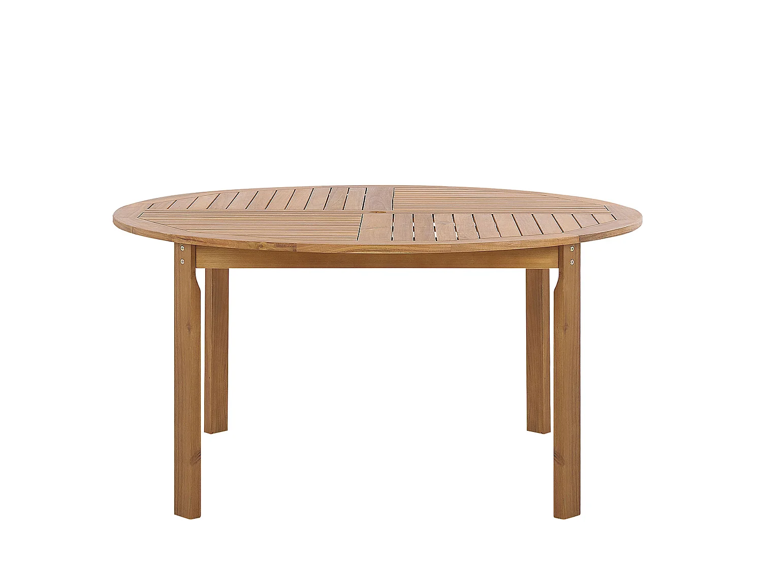 Tuin eettafel TOLVE 150 cm 150 cm Acaciahout Bruin