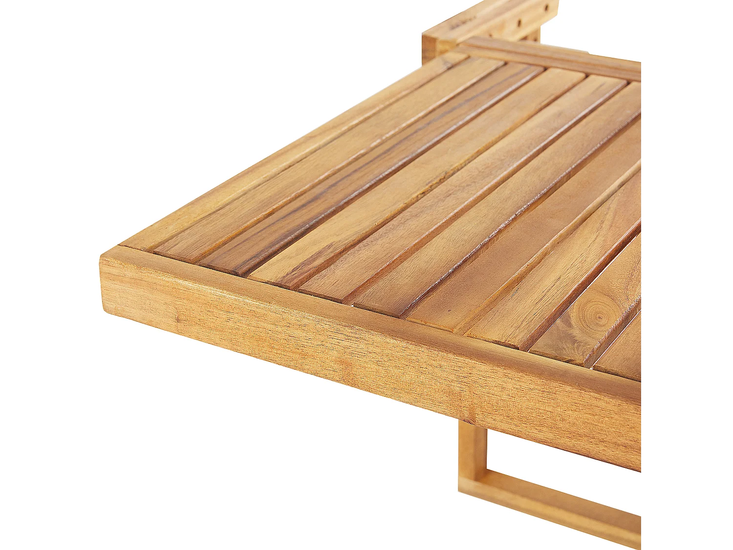 Table de balcon UDINE 70 cm 69 cm Acacia Marron