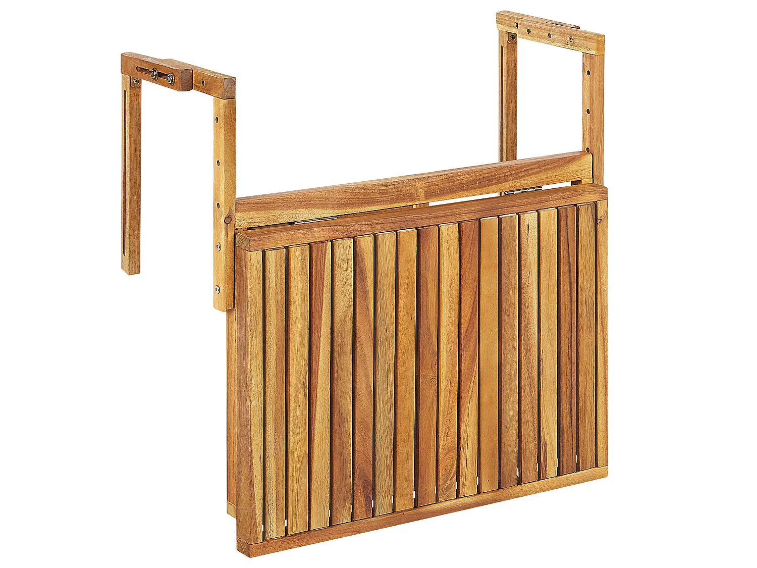 Mesa de varanda UDINE 70 cm 69 cm Madeira de acácia Castanho