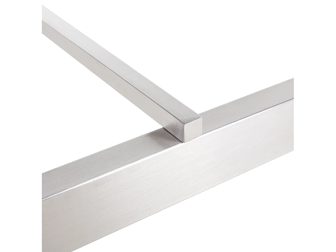 Tuin eettafel GROSSETO 220 cm 100 cm Gepolijst Graniet Zwart