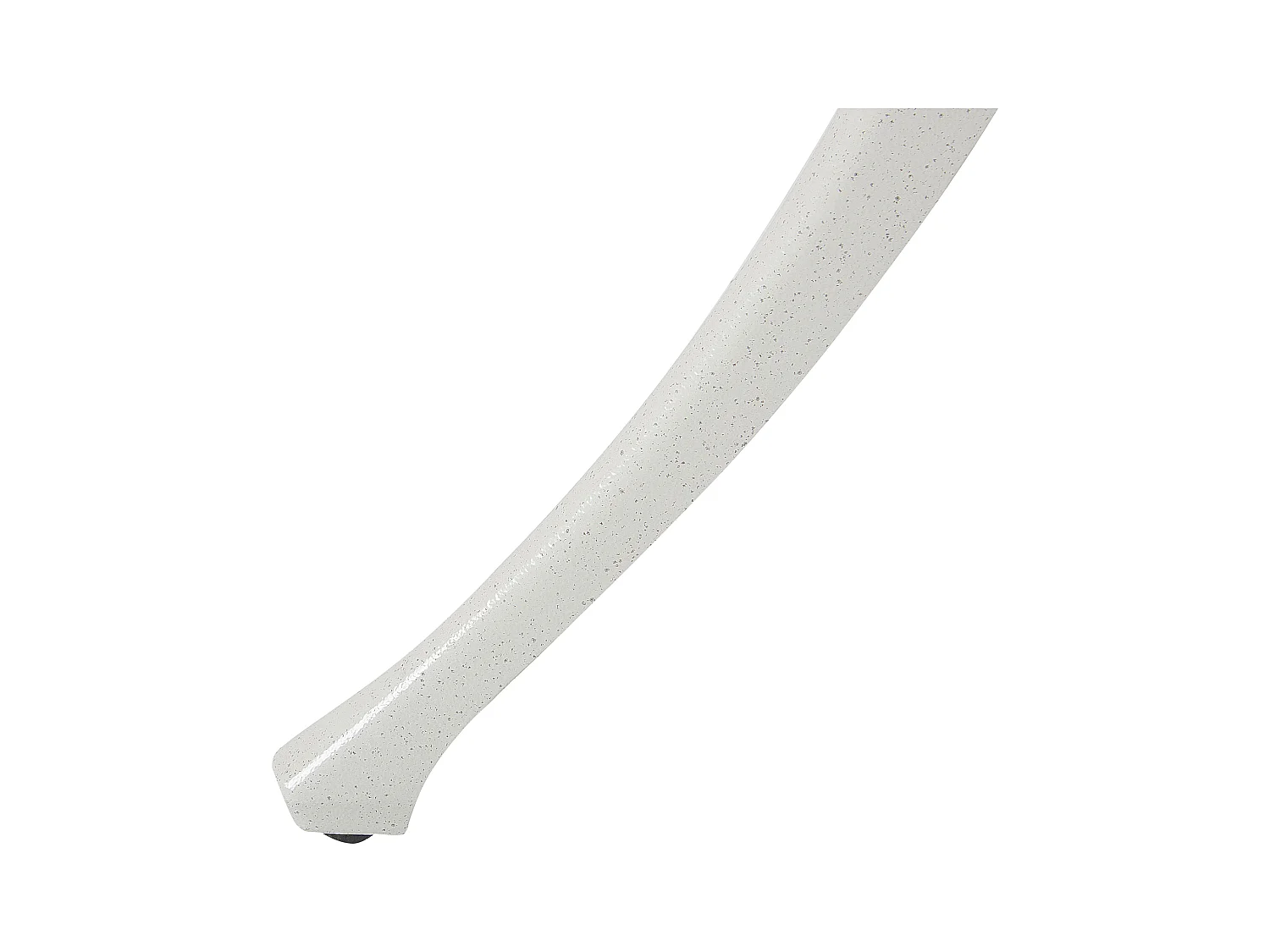 Französischer Balkontisch Aluminium creme weiß rund ø90 cm mit Schirmloch Ancona