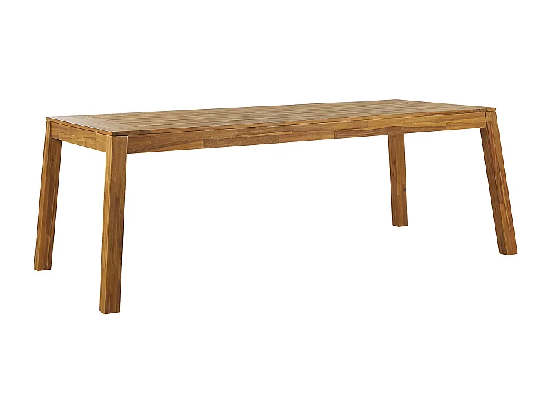 Tavolo da pranzo da giardino LIVORNO 210 cm 90 cm Legno d'acacia Marrone