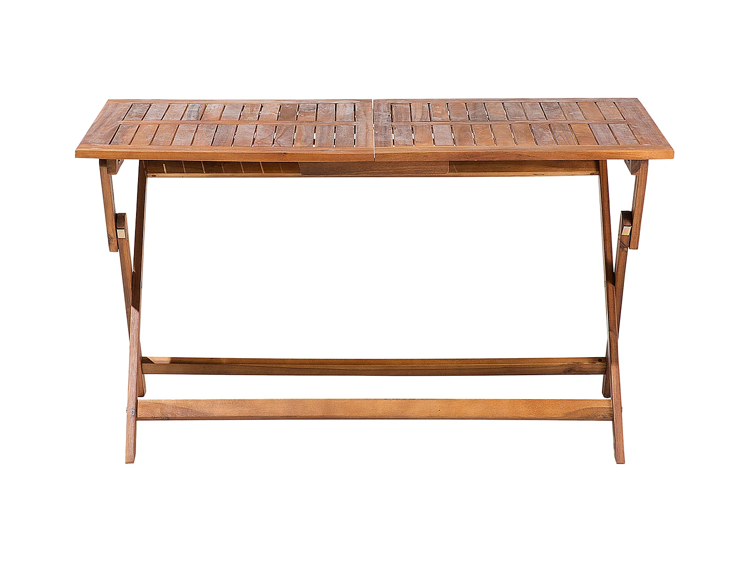 Tuin eettafel CENTO 140 cm 75 cm Acaciahout Bruin