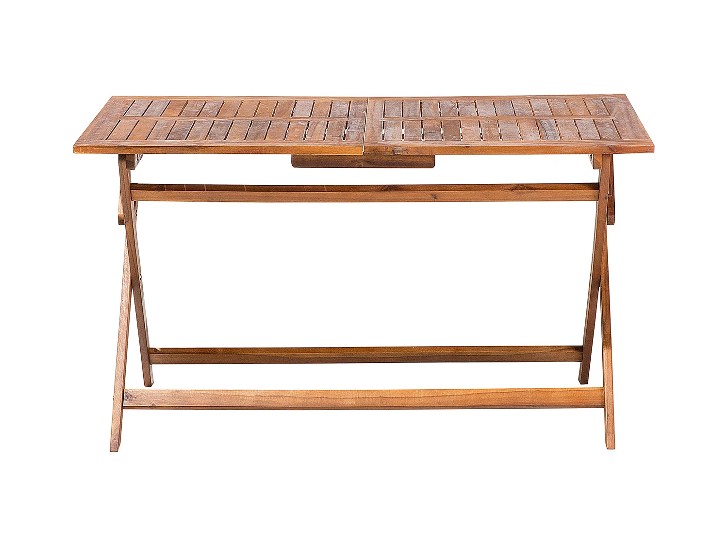Tuin eettafel CENTO 140 cm 75 cm Acaciahout Bruin