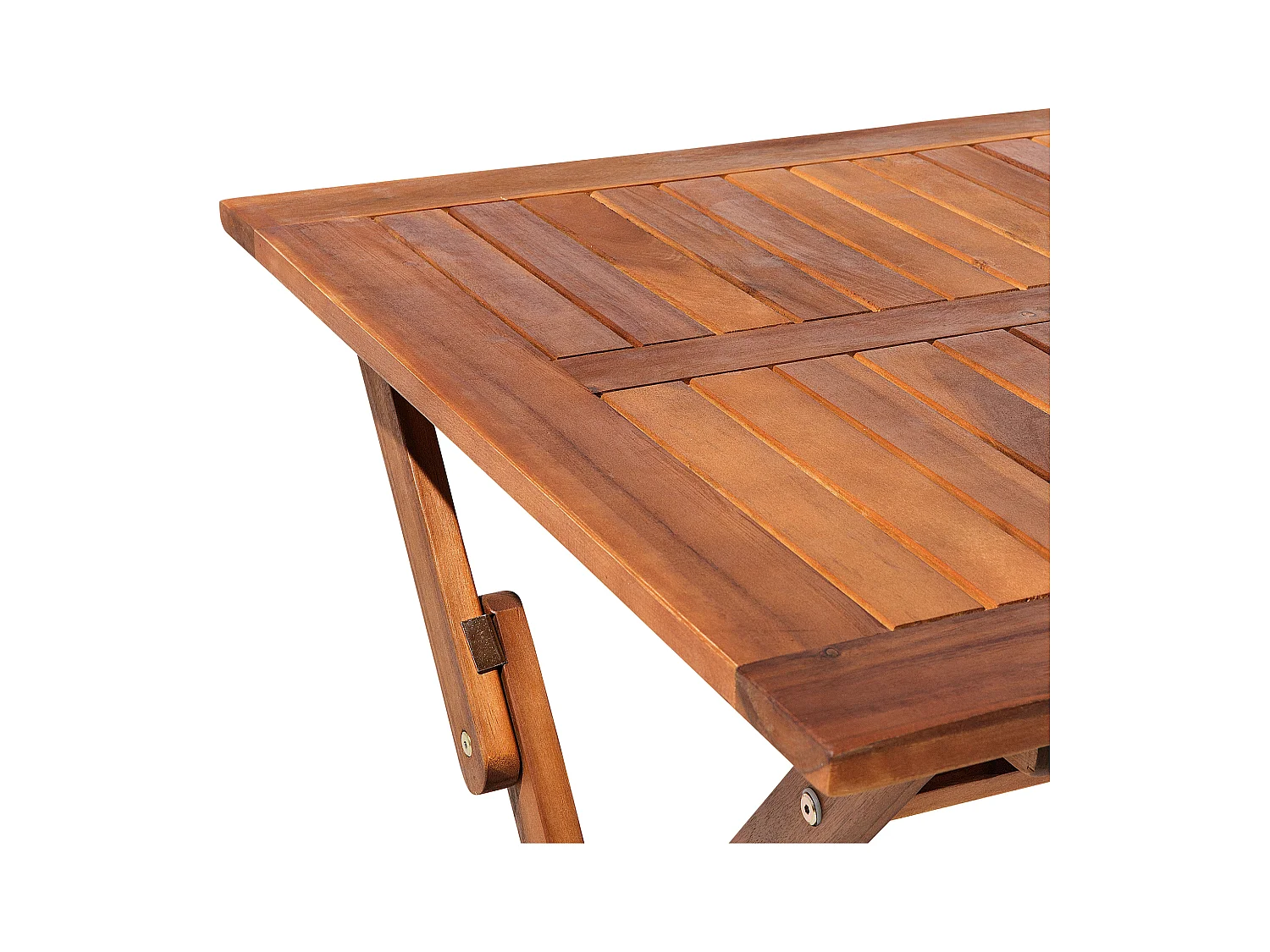 Tuin eettafel CENTO 140 cm 75 cm Acaciahout Bruin