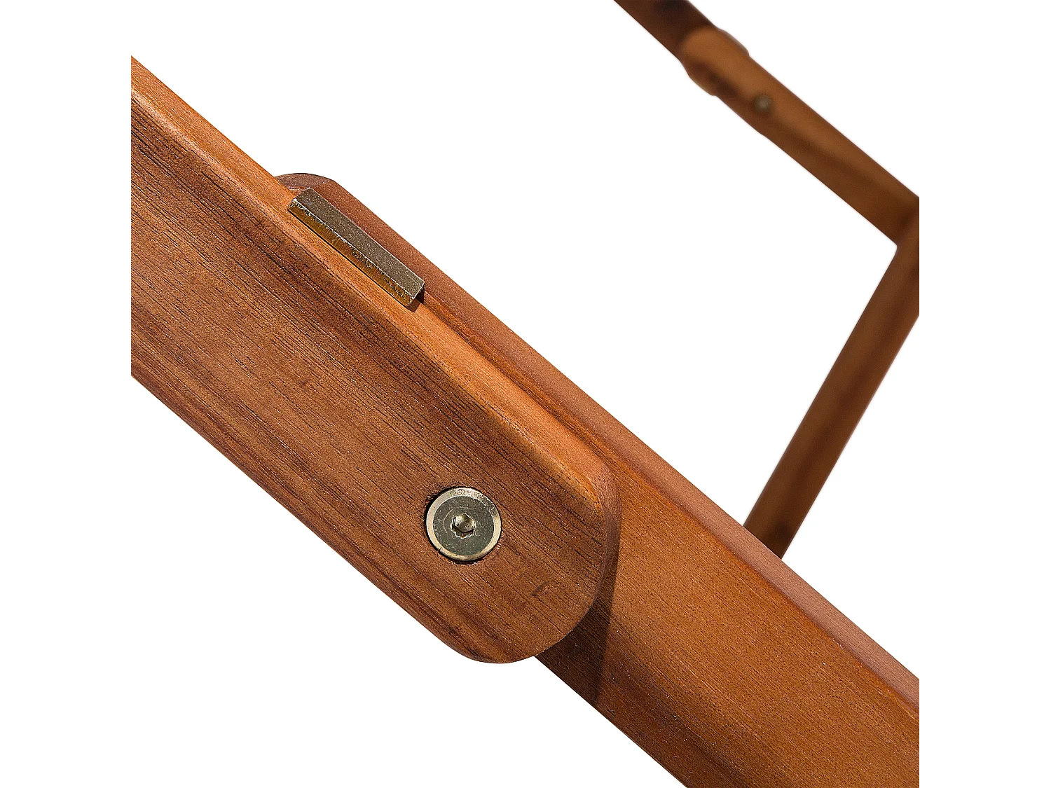 Stół ogrodowy CENTO 140 cm 75 cm Drewno akacjowe Brązowy