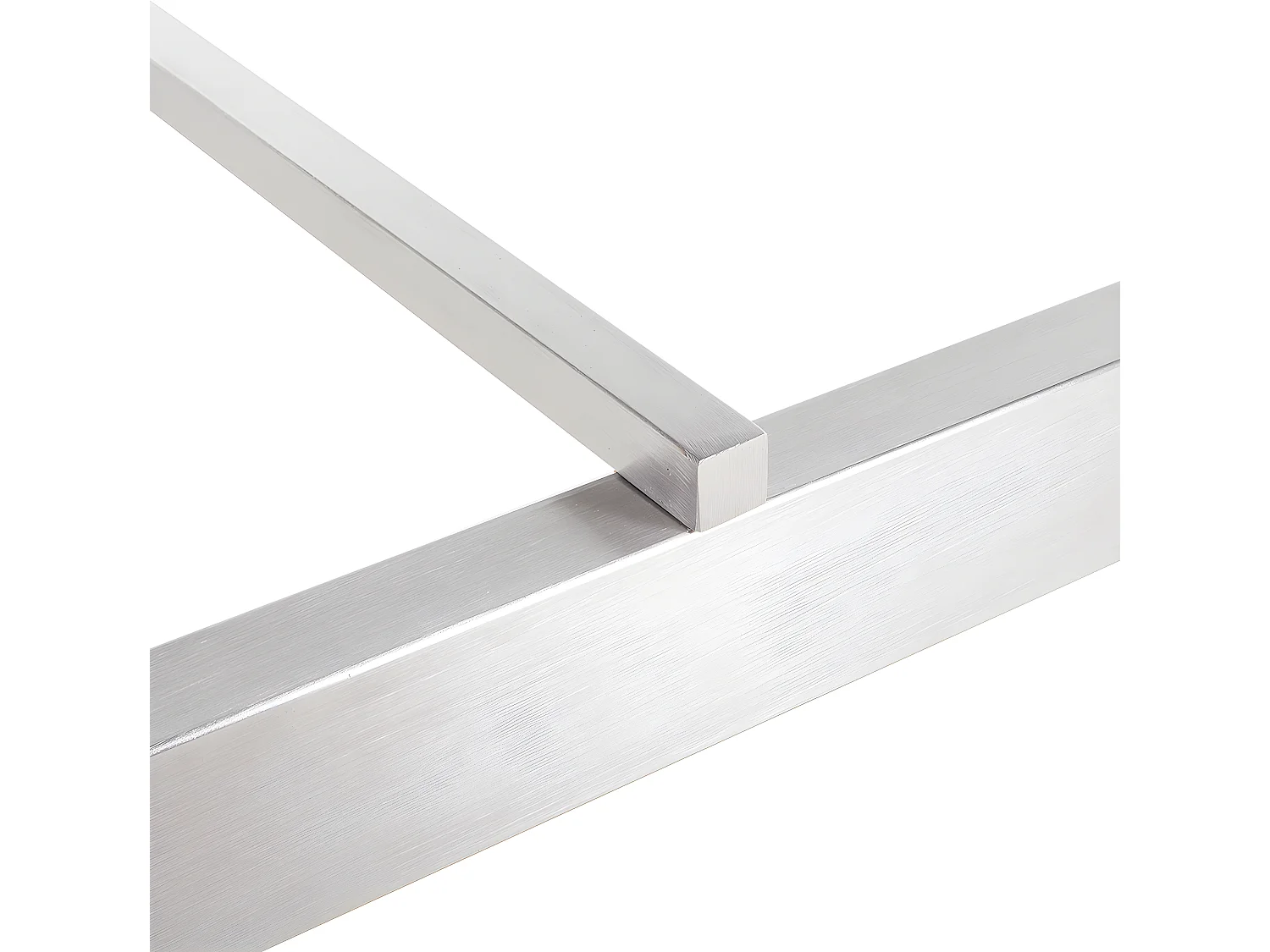 Gartentisch Basalt 180 cm 3 Tischplatten grau / schwarz / silber Grosseto