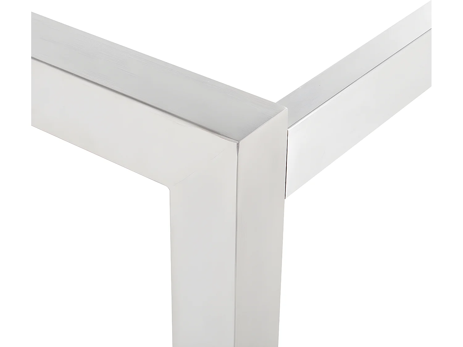 Table de salle à manger de jardin GROSSETO 180 cm 90 cm Flammé Granit Gris graphite