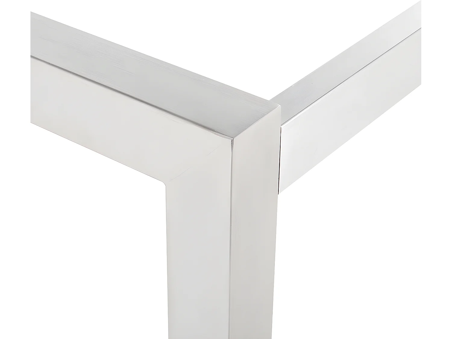 Table de salle à manger de jardin GROSSETO 180 cm 90 cm Flammé Granit Gris graphite