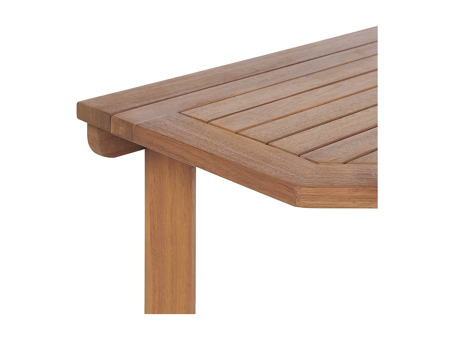 Stolik balkonowy TREIA 110 cm 47 cm Drewno akacjowe Brązowy