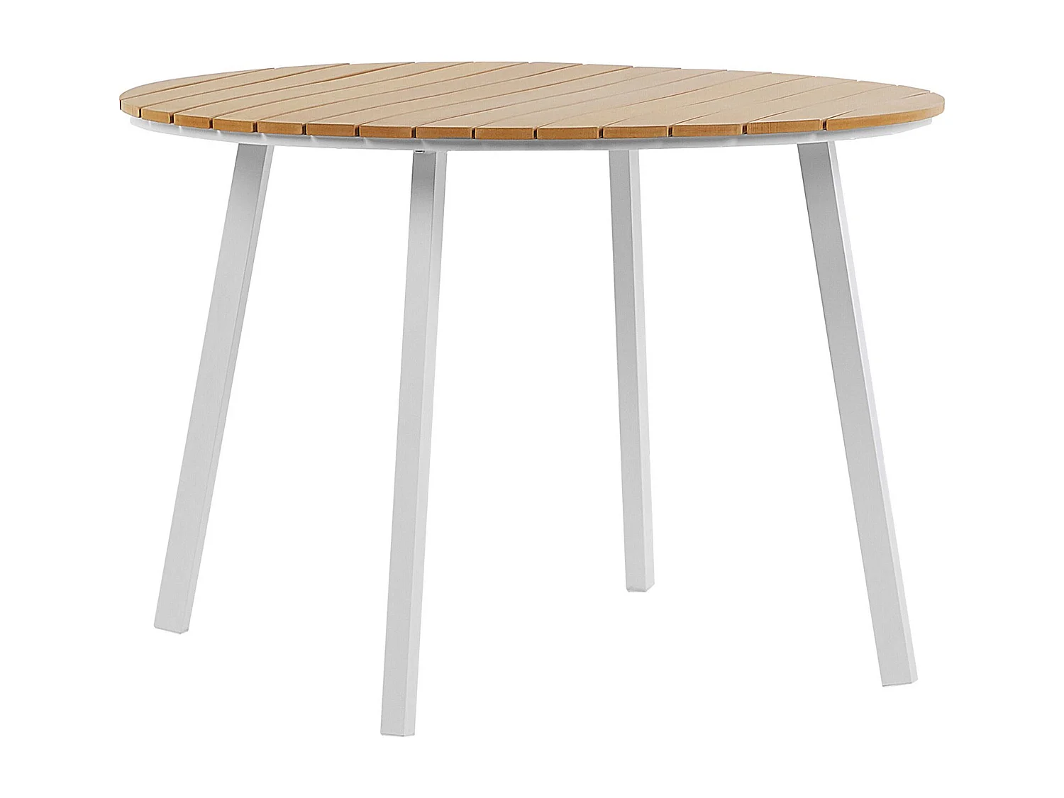 Stół ogrodowy CAVOLI 105 cm 105 cm Brązowy