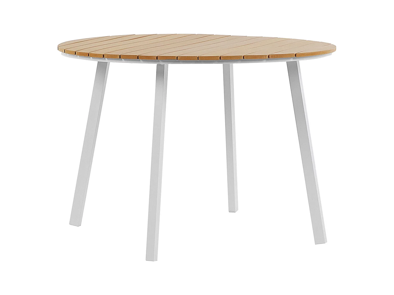 Tavolo da pranzo da giardino CAVOLI 105 cm 105 cm Marrone