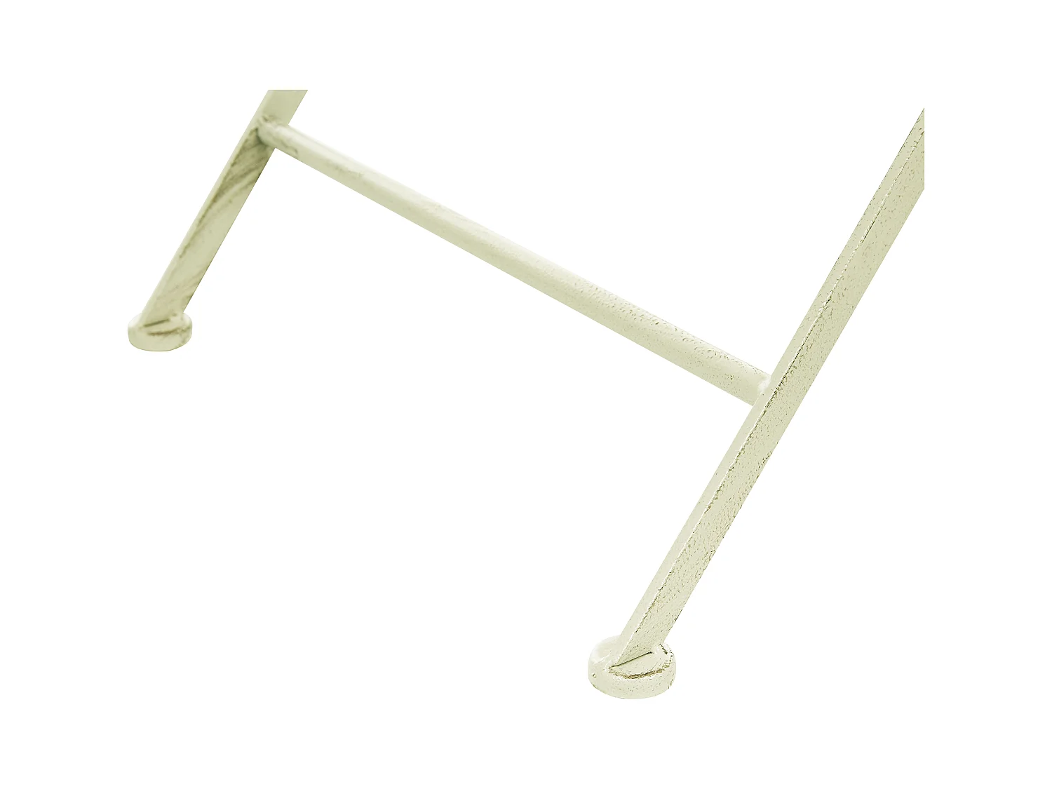 Mesa de balcón BIVIO 70 cm 70 cm Metal Verde claro