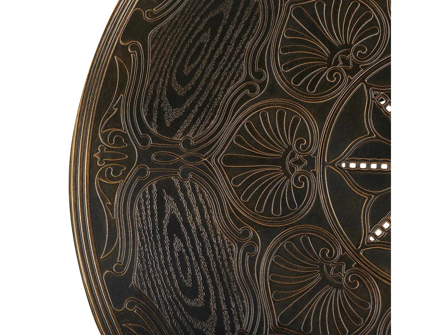 Tuintafel Metaal Donkerbruin SAPRI