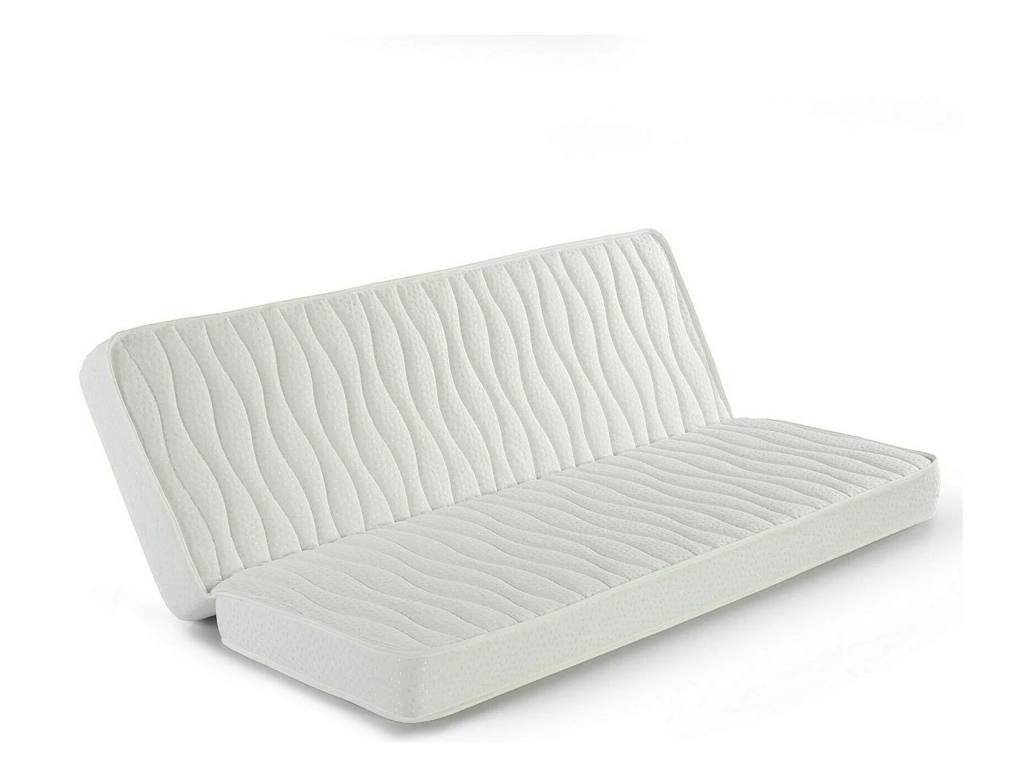 Matelas clic clac 130x190 cm pour canapé-lit, 13 cm de Hauteur