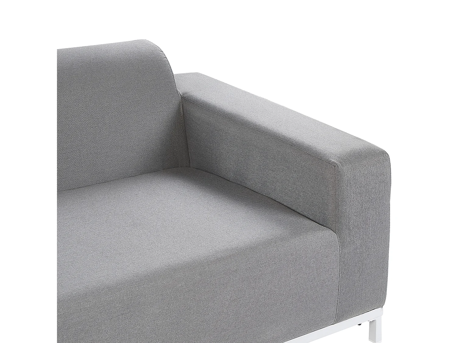 Divano da giardino 3 posti ROVIGO Grigio