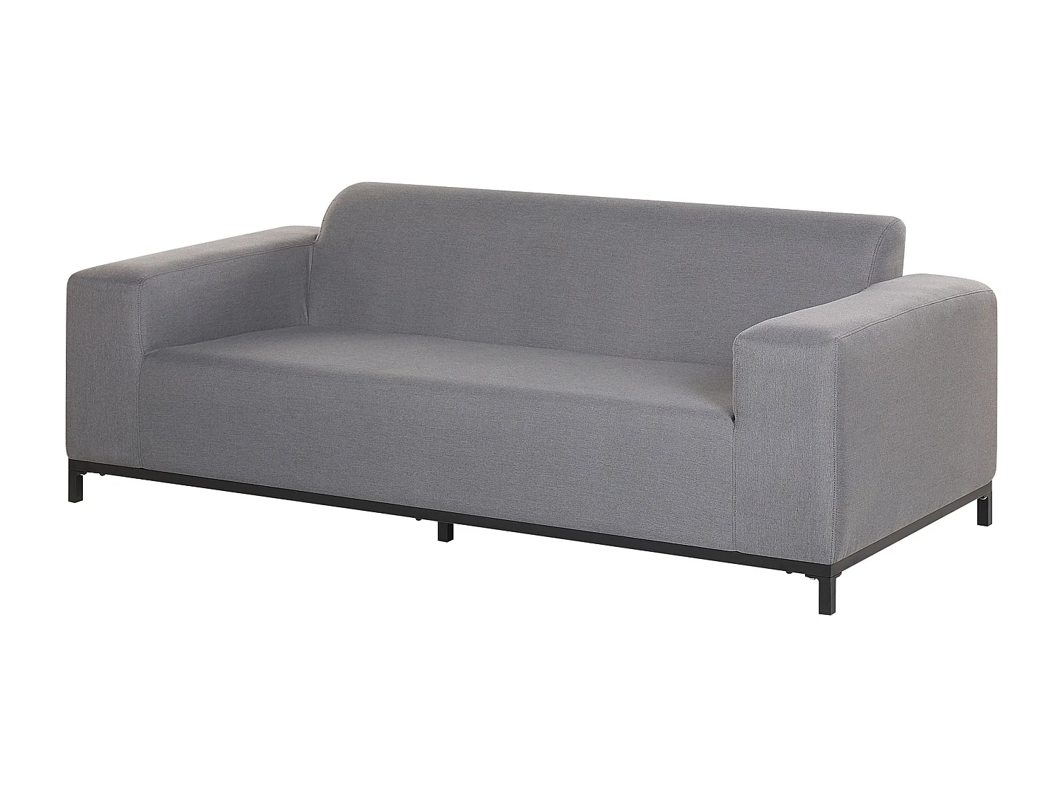 Tuin loungebank 3-zitter ROVIGO Grijs