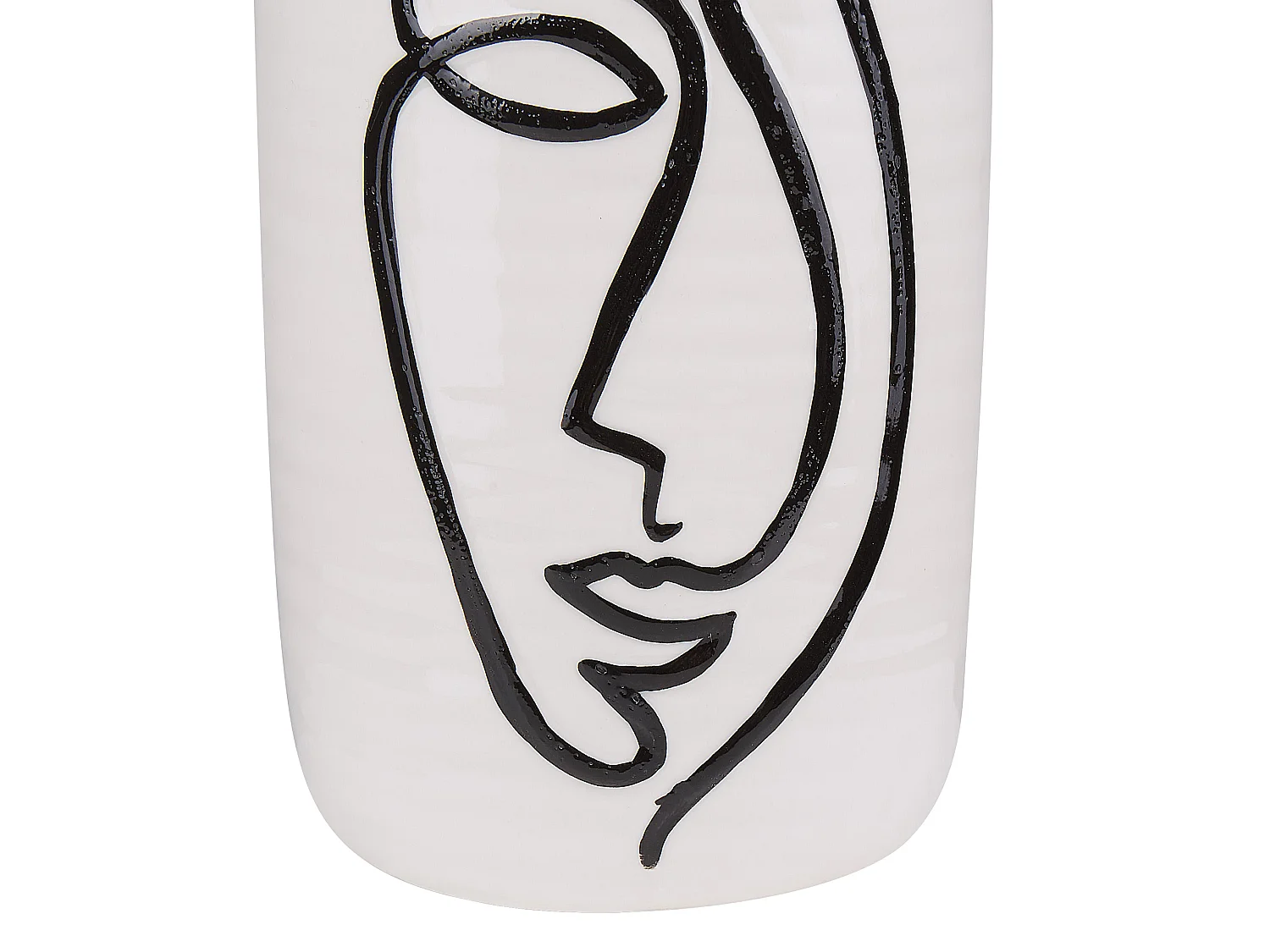 Wazon na kwiaty AENUS Kamionka 22 cm Biały