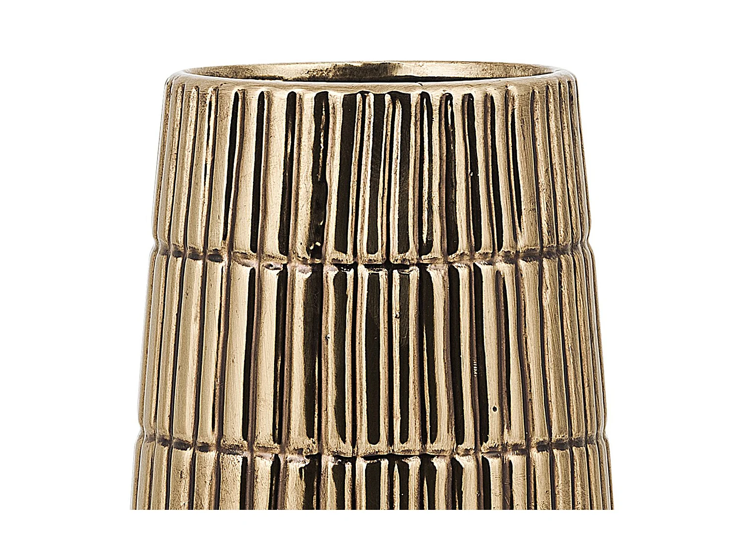 Decovaas QANAWAT Steengoed 22 cm Goud